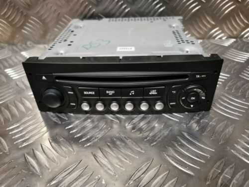 10-17 CITROEN BERLINGO/DS3/C3 MK2 RADIO/CD PLAYER HEAD UNIT 98032839XT