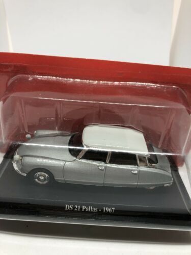 Atlas 1/43 Scale - Citroen Ds 21 Pallas Silver 1967